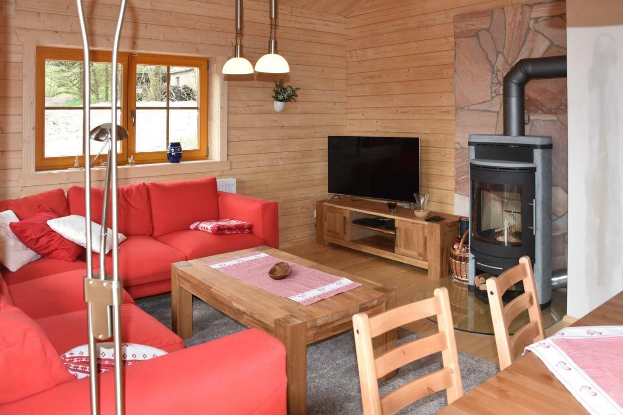 Erzgebirgsholzhaus Am Lugstein Villa Altenberg Ngoại thất bức ảnh